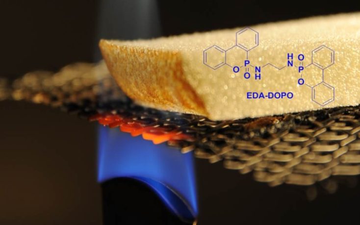 Wood-based materials to be protected from fire by new additive