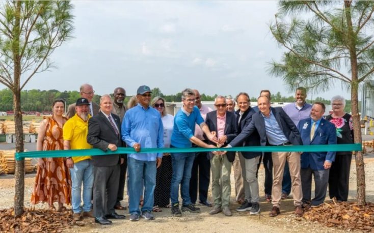 Binderholz opens lumber production facility in North Carolina