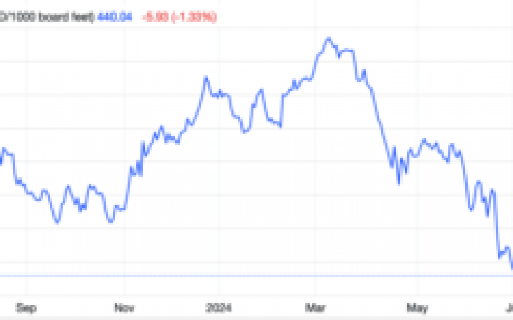 Wood prices plummet to record low – Global wood market in serious crisis