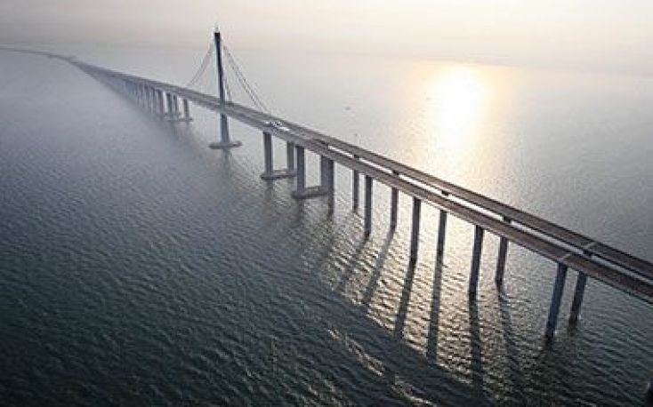 SCA and Martinsons bring Swedish pine to China, for the construction of the world’s longest bridge