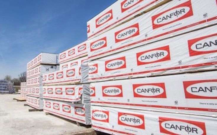 Canfor’s sales drop by 12.6% in Q4