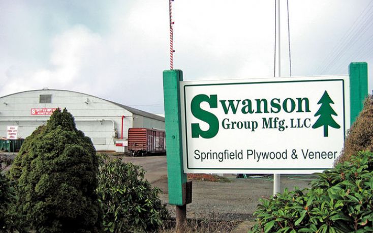 Swanson Group halts production at two of its sawmills