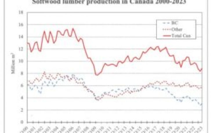 Sawmill down-sizing in BC to create long-term opportunities for European lumber exporters to the US